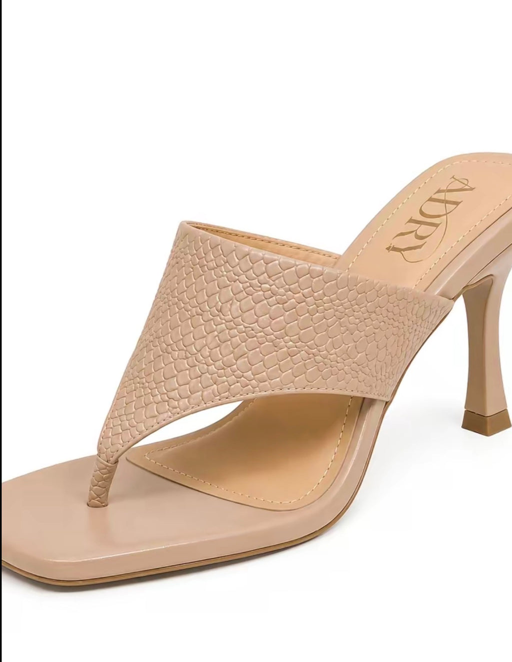 Valentina Gloss Heel Luxury Leather Sandals