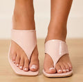 Valentina Gloss Heel Luxury Leather Sandals